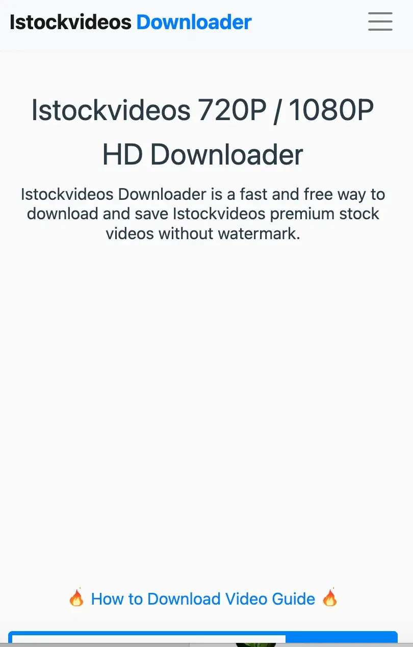 iStock Video Downloader Without Watermark Screenshot 1