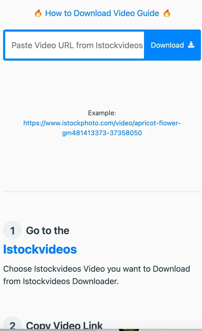 iStock Video Downloader Without Watermark Screenshot 2